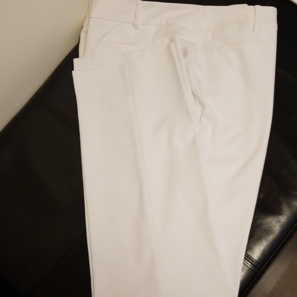 White dress pants